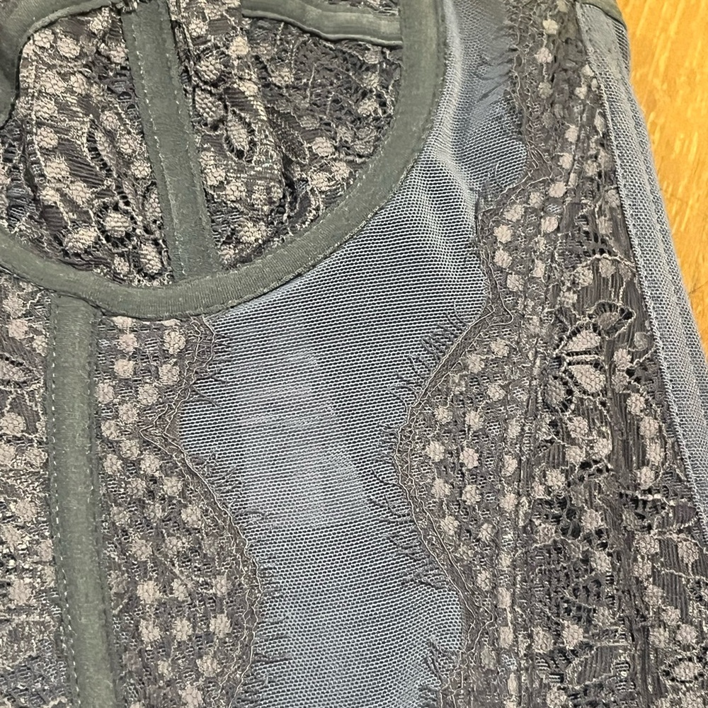 Urban Outfitters Blue Out From Under Modern Love Corset